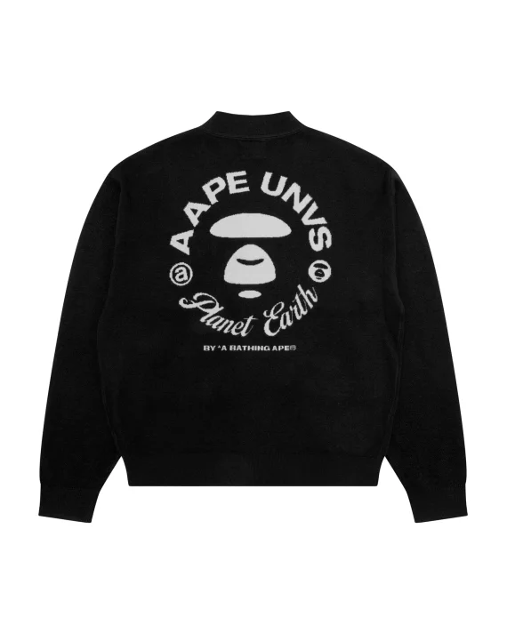 ايه ايه بي إي AAPENOW moonface v-neck cardigan